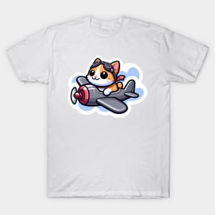 kitty on a plane T-Shirt